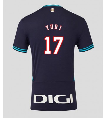 Athletic Bilbao Yuri Berchiche #17 Segunda Equipación 2025-26 Manga Corta